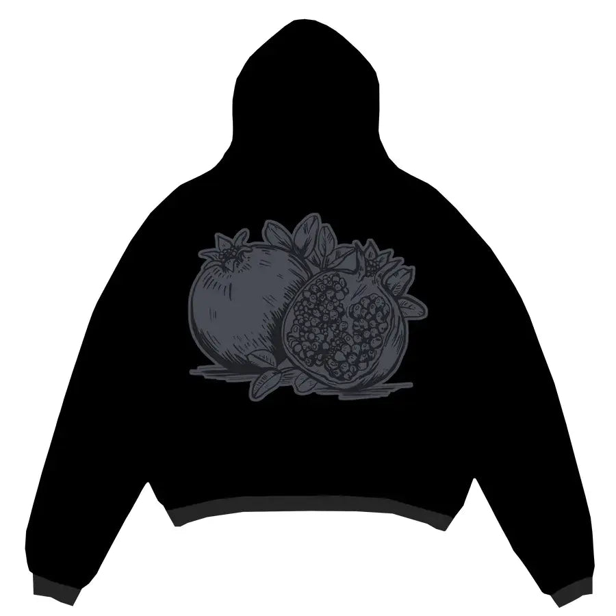 "Stars & Wishes" Black Rhinestone Hoodie